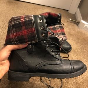 Flannel Boots